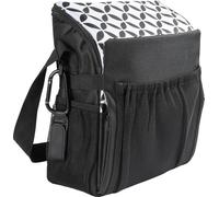 Silla de viaje infantil plegable y portátil Tataway Alza, asiento elevador con cinturones de seguridad y bolsillos de almacenamiento