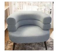 Silla decorativa con respaldo curvo para sala de estar, dormitorio, salón y oficina, asiento versátil para mesas de maquillaje y tocador