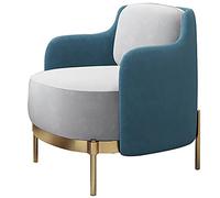 Silla decorativa de estilo europeo, silla lateral de tela para sala de estar, dormitorio, ocio, sillón, fácil montaje, sala de estar, dormitorio, estudio, balcón, cafetería, restaurante, práctica y de