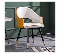 Silla decorativa para dormitorio, silla de comedor ligera nórdica, silla de comedor de madera maciza para el hogar, arco ergonómico, esponja de alta densidad, tarifa aplicable, reunión de mostrador