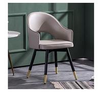 Silla decorativa para dormitorio, silla de comedor ligera nórdica, silla de comedor de madera maciza para el hogar, arco ergonómico, esponja de alta densidad, tarifa aplicable, reunión de mostrador