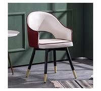 Silla decorativa para dormitorio, silla de comedor ligera nórdica, silla de comedor de madera maciza para el hogar, arco ergonómico, esponja de alta densidad, tarifa aplicable, reunión de mostrador