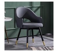 Silla decorativa para dormitorio, silla de comedor ligera nórdica, silla de comedor de madera maciza para el hogar, arco ergonómico, esponja de alta densidad, tarifa aplicable, reunión de mostrador