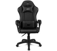Silla Drift DR35 Diseño Exclusivo Gaming Negra respaldo reclinable cojines lumbar y cervical