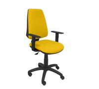 Piqueras y Crespo Elche CP Bali Silla de Oficina Brazos Regulables Ruedas Nylon Amarilla