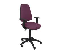 Silla elche cp bali morado brazos regulables ruedas de parqué
