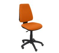 Silla elche cp bali naranja ruedas de parqué