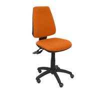 Silla elche s bali naranja ruedas de parqué