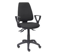 Silla elche s bali negro brazos fijos