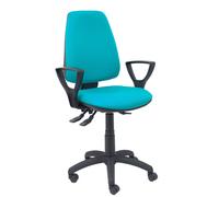 Silla elche s bali turquesa brazos fijos
