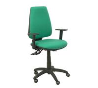 Piqueras y Crespo Elche S Bali Silla de Oficina Brazos Regulables Ruedas Parquet Verde