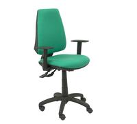 Silla Elche S bali verde esmeralda brazos regulables