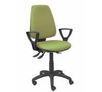 Silla Elche S bali verde oliva brazos fijos
