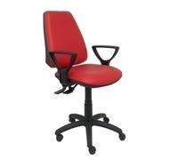 Piqueras y Crespo Elche Silla Sincro Similpiel Rojo con Brazos