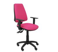Silla Elche sincro similpiel rosa con brazo regulable