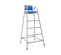 Silla elevada para socorrista, puesto de observación con gancho para aro salvavidas y soporte para sombrilla; silla de vigilancia y seguridad para piscinas, playas, lagos y complejos turísticos.(1.9M)