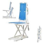 Silla elevadora eléctrica de suelo, ayuda a levantarse del suelo, capacidad de 300 libras, ajustable a 20 pulgadas de altura, ligera de 30 libras