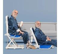 Silla elevadora eléctrica de suelo con control remoto impermeable, 6 ventosas, altura de elevación de 2.3-22 pulgadas, capacidad de 320 libras, ayuda a estar de pie desde el suelo para uso doméstico