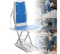 Silla elevadora eléctrica para ancianos, ligera y plegable, recargable inalámbrica, IPX8 impermeable, soporta 300 libras
