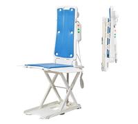 Silla elevadora eléctrica, soporte de suelo para usuarios de hasta 300 libras, altura ajustable hasta 20 pulgadas, diseño ligero con un peso de 29 libras, ideal para una asistencia segura y fácil