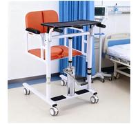 Silla elevadora hidráulica para pacientes, silla de ruedas con mesa de comedor, altura ajustable, soporta 330 libras