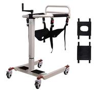 Silla Elevadora Para Pacientes, Silla De Ruedas Con Altura Ajustable Para Montar En VehíCulo, Elevador Para Silla De Ruedas Para Elevar Y Transferir Pacientes Con ReposapiéS Abatibles