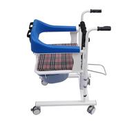 Silla elevadora para pacientes y personas mayores, silla de transferencia ajustable en altura con función de inclinación de 180°, sofá compacto y Wc 90 kg de carga para el cuidado
