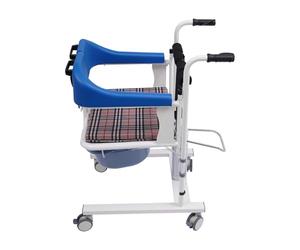 Silla elevadora para pacientes y personas mayores, silla de transferencia ajustable en altura con función de inclinación de 180°, sofá compacto y Wc 90 kg de carga para el cuidado