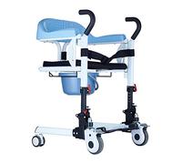 Silla elevadora para traslado de pacientes, elevador para personas mayores con parálisis, inodoro multifuncional para discapacitados, ducha manual multifuncional, máquina de cambio de marcha