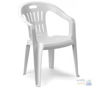 Silla En PLP Apilable Piona Blanca Cm 56x55xH 78