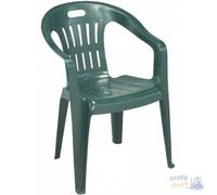 Silla En PLP Apilable Piona Verde Cm 56x55xH 78