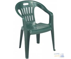 Silla En PLP Apilable Piona Verde Cm 56x55xH 78