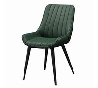 Silla ergonómica con respaldo, marco de madera maciza, soporte fuerte disponible en 6 colores, 81 x 53 x 40 cm (color C) - Comodidad elegante para el hogar y la oficina