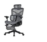 Silla ErgonóMica De Oficina Reposabrazos 4d Ultra Suaves Silla De Apoyo Lumbar para El Hogar Respaldo Ajustable Sillas De Escritorio Sillones De Estudio Asiento Gaming (Sin Pedales/Patas De
