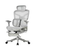 Silla ErgonóMica De Oficina Reposabrazos 4d Ultra Suaves Soporte Lumbar para El Hogar Respaldo Ajustable Sillas De Escritorio Sillones De Estudio Asiento Gaming (Sin Pedales/Patas De Aleació