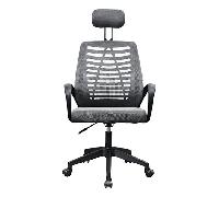 SILLA ERGONOMICA MARS GAMING MGCERGOBBGR GRIS RESPALDO EN MALLA TRANSPIRABLE REPOSACABEZAS AJUSTABLE