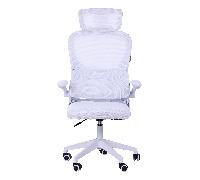 SILLA ERGONOMICA MARS GAMING MGCERGOPROWH MALLA TRANSPIRABLE SOPORTE LUMBAR BLANCO