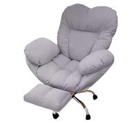 Silla ergonómica para juegos con respaldo en forma de amor, asiento acolchado grueso, reclinable de 3 niveles, ruedas silenciosas, perfecta para el hogar, oficina, estudio y sala de estar