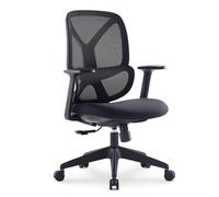 Silla ergonómica para juegos de oficina con reposapiés ajustable, asiento ancho para personas con sobrepeso, cómoda silla de malla para PC en casa, para estudio, trabajo, sala de estar ejecu