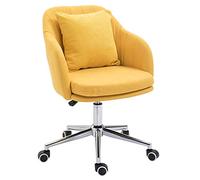 Silla ergonómica para Oficina en casa con Acolchado Grueso y Silla de Escritorio giratoria Ajustable y Flexible, cómoda para Trabajar Desde casa.