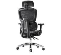 Silla ErgonóMica para Ordenador Escritorio De Oficina Juegos Sillas Trabajo con Respaldo Alto Soporte Lumbar Ajustable Reposabrazos 6d ReposapiéS Ejecutivo Giratorio Tareas del Hogar