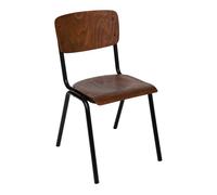 Silla escolar 'kiel' marrón