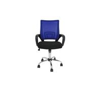 Silla escritorio Martina colors negro /azul FS1156AZ