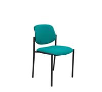 Silla fija Villalgordo bali verde chasis negro