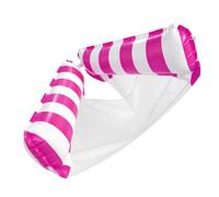 Silla Flotante para Piscina | Hamaca Hinchable 2 en 1 Portátil a Rayas | Sillones De Reposo Flotantes En El Agua,para Agua Lago Playa Estanque Río Interior y Exterior Al Aire Libre Camping y Viajes