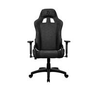 Silla gaming Arozzi Avanti Soft Fabric gris oscuro respaldo reclinable 3D