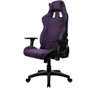 Silla gaming Arozzi Avanti Soft Fabric respaldo reclinable 165° morada