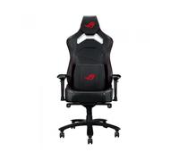 ASUS Silla gaming ROG Chariot X Core (Wide) – Estilo coche, lumbar viscoelástica, PU Negro