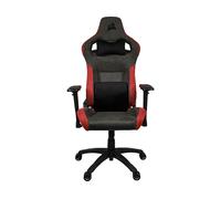 Silla gaming - Corsair T3 Rush, Reposacabezas 4D, Espalda inclinable, Has