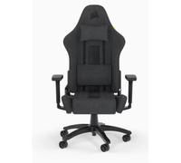 SILLA GAMING CORSAIR TC100 RELAXED FABRIC GRIS/NEGRO